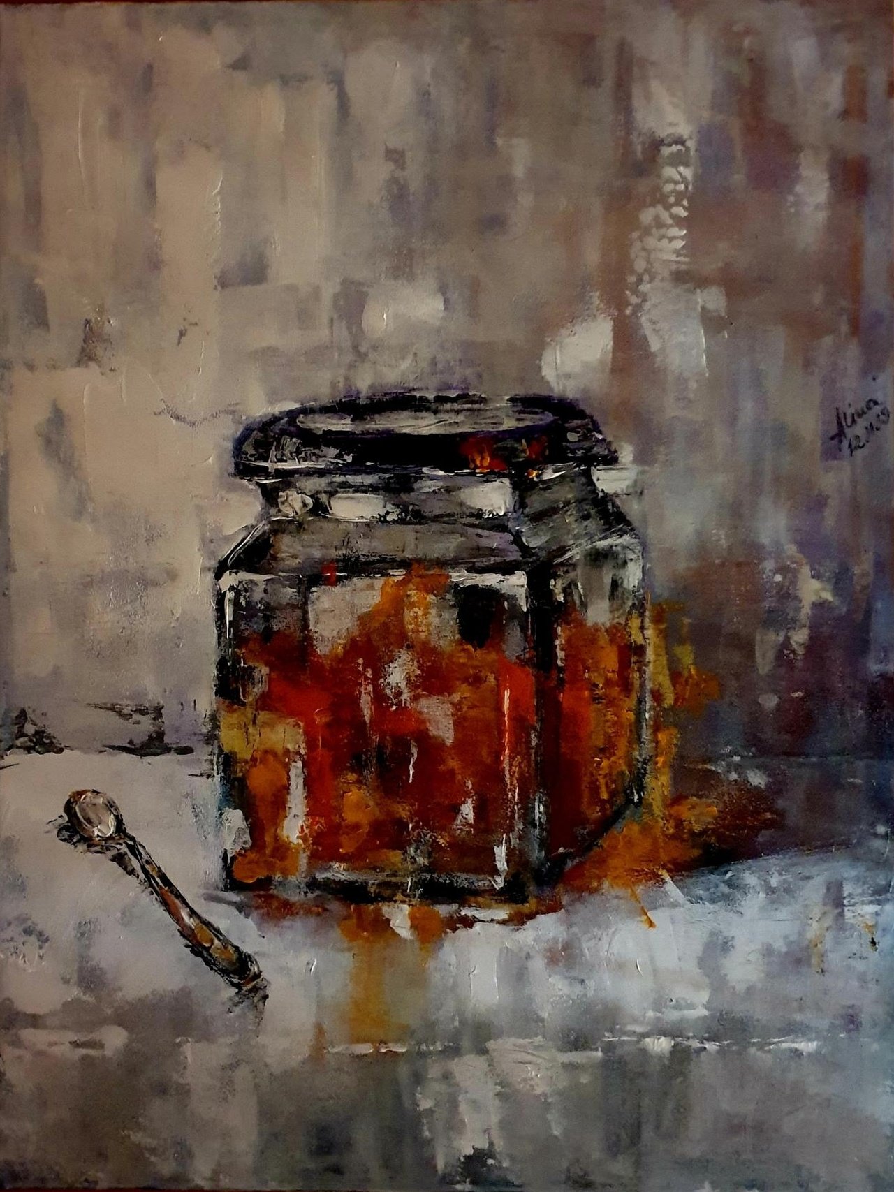 ArteDiAlina.com painting: sweet as happiness